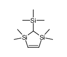 trimethyl-(1,1,3,3-tetramethyl-2H-1,3-disilol-2-yl)silane Structure