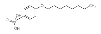 Benzenearsonic acid,p-(octyloxy)- (7CI,8CI)结构式