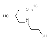 2-Butanol,1-[(2-mercaptoethyl)amino]-, hydrochloride (1:1)结构式