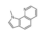 1-methylpyrrolo[3,2-h]quinoline结构式