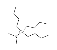 (dimethylamino)tributylgermane Structure