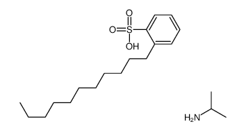 undecylbenzenesulphonic acid, compound with isopropylamine (1:1)结构式