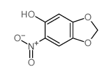 6-nitro-1,3-benzodioxol-5-ol Structure