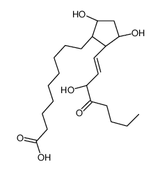 1,1-dihomo-8-ketoprostaglandin F1alpha结构式