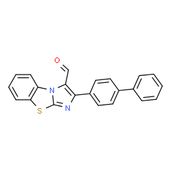 2-BIPHENYL-4-YL-BENZO[D]IMIDAZO[2,1-B]THIAZOLE-3-CARBALDEHYDE picture