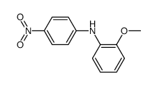2-methoxy-N-(4-nitrophenyl)aniline结构式