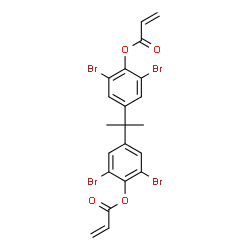 [2,6-dibromo-4-[2-(3,5-dibromo-4-prop-2-enoyloxy-phenyl)propan-2-yl]phenyl] prop-2-enoate picture