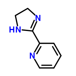 2-(4,5-Dihydro-1H-imidazol-2-yl)pyridine Structure