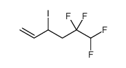 5,5,6,6-Tetrafluoro-3-iodo-1-hexene Structure