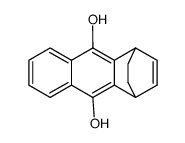 9.10-dihydroxy-1.4-dihydro-1.4-ethano-anthracene Structure