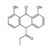 10-propionyl dithranol结构式