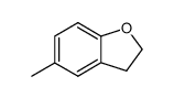 2,3-Dihydro-5-methylbenzofuran结构式