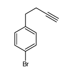 1-bromo-4-but-3-ynylbenzene结构式