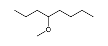 4-methoxyoctane Structure