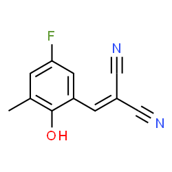 Propanedinitrile, [(5-fluoro-2-hydroxy-3-methylphenyl)methylene]- (9CI) Structure