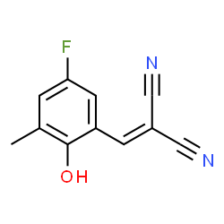 Propanedinitrile, [(5-fluoro-2-hydroxy-3-methylphenyl)methylene]- (9CI) structure