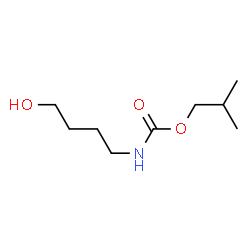 Carbamic acid,(4-hydroxybutyl)-,2-methylpropyl ester (9CI) Structure