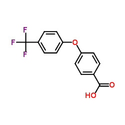 4-[4-(Trifluoromethyl)phenoxy]benzoic acid Structure