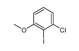 1-chloro-2-iodo-3-methoxybenzene Structure