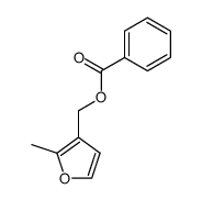 (2-Methyl-3-furyl)methyl benzoate Structure