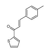 3-(4-methylphenyl)-1-(thiophen-2-yl)prop-2-en-1-one Structure