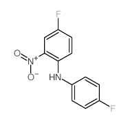 Benzenamine,4-fluoro-N-(4-fluorophenyl)-2-nitro- Structure