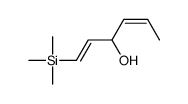 1-trimethylsilylhexa-1,4-dien-3-ol结构式