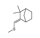 ((3,3-dimethylbicyclo[2.2.1]heptan-2-ylidene)methyl)(methyl)sulfane Structure