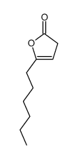5-hexylfuran-2(3H)-one结构式