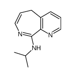 9-i-propylamino-5H-pyrido[2,3-c]azepine Structure
