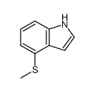 4-(methylthio)indole Structure