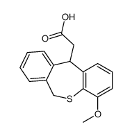 4-Methoxy-6,11-dihydrodibenzo(b,e)thiepin-11-acetic acid picture