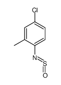 Benzenamine, 4-chloro-2-methyl-N-sulfinyl-, (Z)-结构式