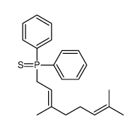 3,7-dimethylocta-2,6-dienyl-diphenyl-sulfanylidene-λ5-phosphane Structure