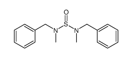 N,N'-Dibenzyl-N,N'-dimethylsulfinyldiamin结构式