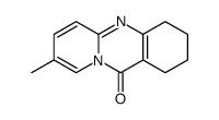 8-methyl-1,2,3,4-tetrahydropyrido[2,1-b]quinazolin-11-one结构式