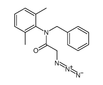 2-azido-N-benzyl-N-(2,6-dimethylphenyl)acetamide结构式
