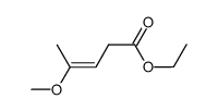 ethyl 4-methoxypent-3-enoate结构式