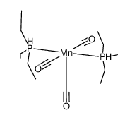 Mn(CO)3(PEt3)2结构式