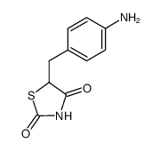 5-(4-amino-benzyl)-thiazolidin-2,4-dione Structure