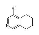 4-BROMO-5,6,7,8-TETRAHYDRO-ISOQUINOLINE结构式