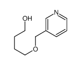 4-(pyridin-3-ylmethoxy)butan-1-ol结构式