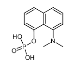 8-dimethylamino-1-naphthyl phosphate结构式