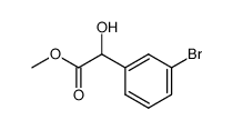 (3-bromo-phenyl)-hydroxy-acetic acid methyl ester Structure