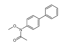 N-(1,1'-Biphenyl)-4-yl-N-methoxyacetamide结构式