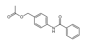 (4-benzamidophenyl)methyl acetate结构式