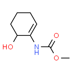 Carbamic acid,(6-hydroxy-1-cyclohexen-1-yl)-,methyl ester (9CI)结构式