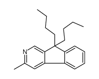 9,9-dibutyl-3-methylindeno[2,1-c]pyridine Structure