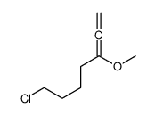 7-chloro-3-methoxyhepta-1,2-diene Structure
