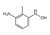 N-(3-amino-2-methylphenyl)hydroxylamine结构式